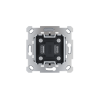 ZS55 - Двойная USB розетка 5 В / 3,5 А (55 x 55 мм) арт. 8300007 (снято с производства)