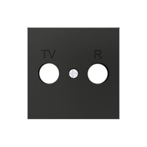 Zennio ZS55. Крышка для антенного гнезда TV-R/SAT 55 x 55 мм — 830001505
