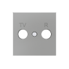 Zennio ZS55. Крышка для антенного гнезда TV-R/SAT 55 x 55 мм — 830001506