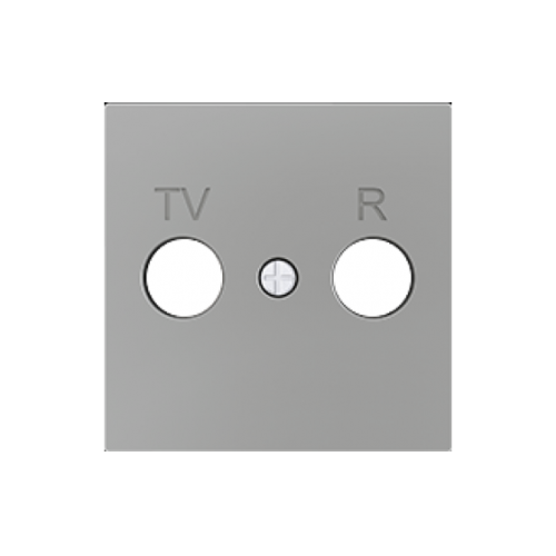 Zennio ZS55. Крышка для антенного гнезда TV-R/SAT 55 x 55 мм — 830001506