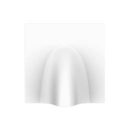 Zennio ZS55.- Cable outlet - 830002108 глянцевый белый (снято с производства)