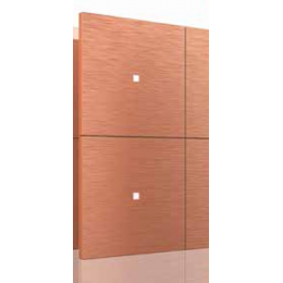KNX Eyeswitch Intensity brushed Copper Rose 8F USB-C