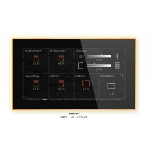 KNX Eternity 6, Copper Рамка, Secure
