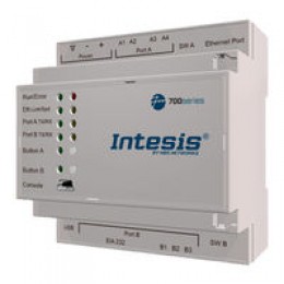 Intesis IN701KNX2500000 Шлюз BACnet для кондиционеров Транслятор протоколов Intesis с поддержкой KNX, Serial и IP — 250 точек Intesis арт. IN701KNX2500000