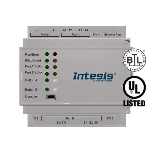 Intesis INBACACA004I000 Коммерческие и VRF-системы Bosch для BACnet IP/MSTP арт. INBACACA004I000