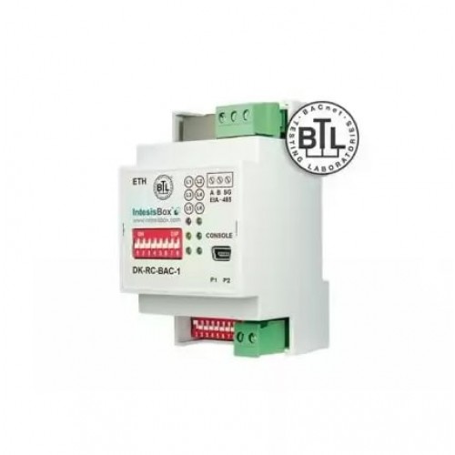 Intesis DK-RC-BAC-1 INBACDAI001R000 IntesisBox Интерфейс BACnet для кондиционеров Daikin (серии SKY Air VRV) Intesis арт. INBACDAI001R000