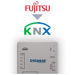 FUJITSU RAC AND VRF SYSTEMS TO KNX INTERFACE WITH BINARY INPUTS - 1 UNIT