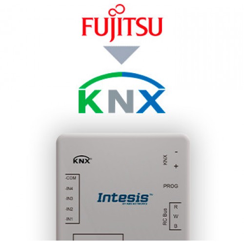FUJITSU RAC AND VRF SYSTEMS TO KNX INTERFACE WITH BINARY INPUTS - 1 UNIT