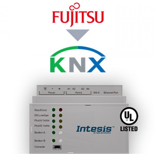 FUJITSU VRF SYSTEMS TO KNX INTERFACE - 16 UNITS