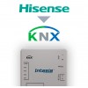 HISENSE VRF SYSTEMS TO KNX INTERFACE WITH BINARY INPUTS - 1 UNIT