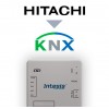 HITACHI COMMERCIAL & VRF SYSTEMS TO KNX INTERFACE WITH BINARY INPUTS - 1 UNIT