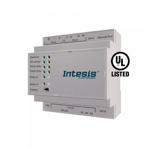 Intesis IBOX-KNX-MBUS-20 / Шлюз M-BUS в сеть KNX TP (20 устройств) арт. INKNXMEB0200000
