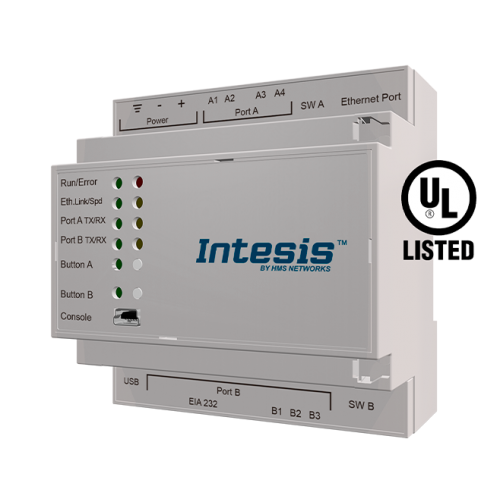 Intesis INMBSDAL1280200 DALI к Шлюзу сервера Modbus TCP и RTU Intesis арт. INMBSDAL1280200