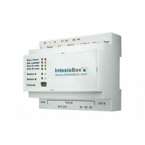 Intesis IBOX-MBS-MBUS-10 INMBSMEB0100000 Шлюз Modbus - M-BUS, до 250 точек ввода-вывода и до 10 устройств Intesis арт. INMBSMEB0100000