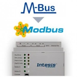 Intesis INMBSMEB0200100 Шлюз Modbus для кондиционеров Серверный шлюз M-Bus — Modbus TCP — 20 устройств Intesis арт. INMBSMEB0200100