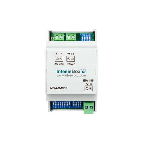 Intesis MD-AC-MBS-32 INMBSMID032I000 Интерфейс Modbus RTU для кондиционеров Midea (серии Commercial & VRV) Intesis арт. INMBSMID032I000