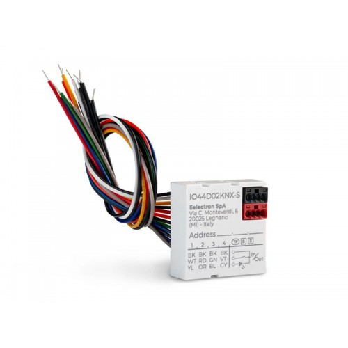 ВСТРАИВАЕМЫЙ МОДУЛЬ ВХОДОВ / 6 ВХОДОВ - 2 ВЫХОДА LED арт. IO62D02KNX