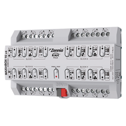 MAXinBOX 16 v4 / Актуатор KNX, 16-выходов арт. ZIOMB16V4