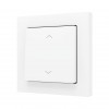 ZS55 – Выключатель с 1 кнопкой для 2 двоичных входов размером 55×55 мм белый арт. ZS551PB2SMW