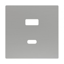 Накладка для двойного зарядного устройства USB C+A, 55 x 55 мм ZS55C2UCAY 