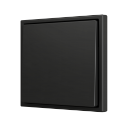 Zennio ZS701PB2A ZS70, Простая  кнопка для 2 бинарных входов 70x70 мм – Антрацит арт. ZS701PB2A