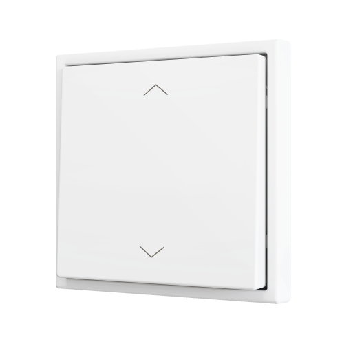 Zennio ZS701PB2S ZS70, Простая  кнопка для 2 бинарных входов 70x70 мм – Серебристый, арт. ZS701PB2S