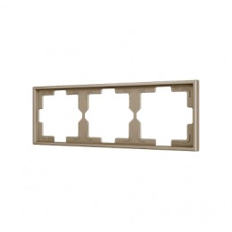 ZS70 — трехместная рама — арт. ZS70FM3S  цвет серебристый