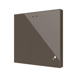 Zennio ZSFSENV2MC Flat Sensato v2/Датчик влажности и температуры KNX для скрытого монтажа, цвет мокко арт. ZSFSENV2M