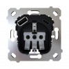 ZS55 – Schuko with USB C + A socket insert – арт. ZSISC2US