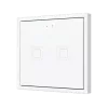 Zennio ZVIF70X1 Flat 70 Х1. PC-ABS Емкостный выключатель 70x70 - 1 кнопка - Custom (рамка ZS70 не входит в комплект) арт. ZVIF70X1
