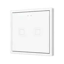 Zennio ZVIF70X1 Flat 70 Х1. PC-ABS Емкостный выключатель 70x70 - 1 кнопка - Custom (рамка ZS70 не входит в комплект) арт. ZVIF70X1