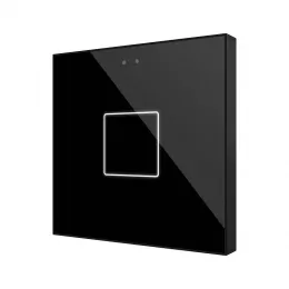 ZENNIO ZVIFR1A KNX-Tastsensor Flat RGB - Емкостный сенсорный выключатель  с подсветкой - антрацит - арт. ZVIFR1A