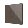 ZENNIO ZVIFR1M KNX-Tastsensor Flat RGB - Емкостный сенсорный выключатель  с подсветкой - мокко - арт. ZVIFR1M