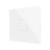 ZENNIO ZVIFR1SW KNX-Tastsensor Flat RGB - Емкостный сенсорный выключатель  с подсветкой - белый - арт. ZVIFR1W