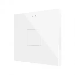 ZENNIO ZVIFR1SW KNX-Tastsensor Flat RGB - Емкостный сенсорный выключатель  с подсветкой - белый - арт. ZVIFR1W