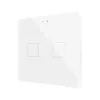 ZENNIO ZVIFR2W KNX-Tastsensor Flat RGB  - Емкостный сенсорный выключатель - 2 кнопки - белый - арт. ZVIFR2W