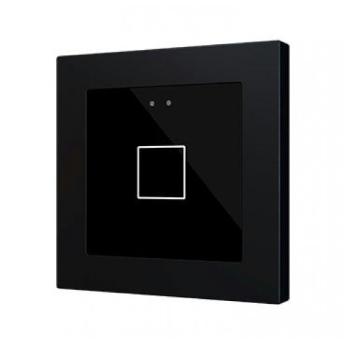 Zennio ZVIFR55X1 Емкостный сенсорный выключатель с RGB-подсветкой (55 x 55 мм) Flat RGB 55 X1 арт. ZVIFR55X1 цвет на выбор