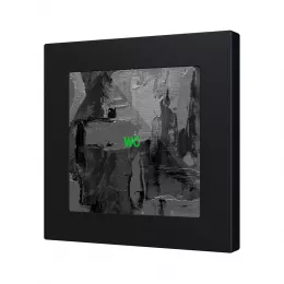 Zennio ZVIFR55X1C360 Емкостный сенсорный выключатель с RGB-подсветкой (55 x 55 мм) Flat RGB 55 X1 - 360° под заказ - арт. ZVIFR55X1C360