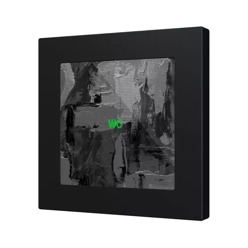 Zennio ZVIFR55X1C360 Емкостный сенсорный выключатель с RGB-подсветкой (55 x 55 мм) Flat RGB 55 X1 - 360° под заказ - арт. ZVIFR55X1C360