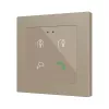 Zennio ZVIFR55X4 Емкостный сенсорный выключатель с RGB-подсветкой (55 x 55 мм) Flat RGB 55 X4 арт. ZVIFR55X4 цвет на выбор