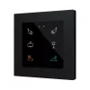 Zennio ZVIFR55X6 Емкостный сенсорный выключатель с RGB-подсветкой (55 x 55 мм) Flat RGB 55 X6 арт. ZVIFR55X6 цвет на выбор