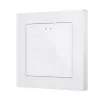Zennio ZVIFR55X6W Емкостный сенсорный выключатель с RGB-подсветкой (55 x 55 мм) Flat RGB 55 X6 - белый - арт. ZVIFR55X6W