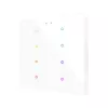 ZENNIO ZVIFR8 KNX Емкостный сенсорный выключатель Flat  с подсветкой RGB - 8 кнопок- обычный - арт. ZVIFR8