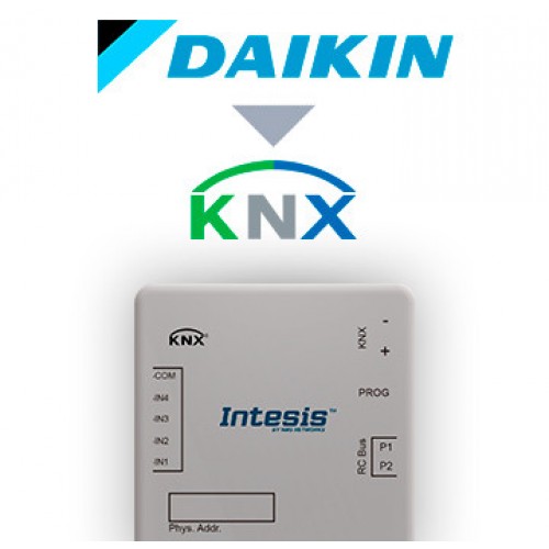 DAIKIN VRV AND SKY SYSTEMS TO KNX INTERFACE WITH BINARY INPUTS - 1 UNIT