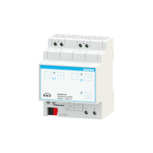 (Снято с производства) Диммер универсальный 2-канальный арт. EK-GA1-TP Продается только при предоставлении проекта