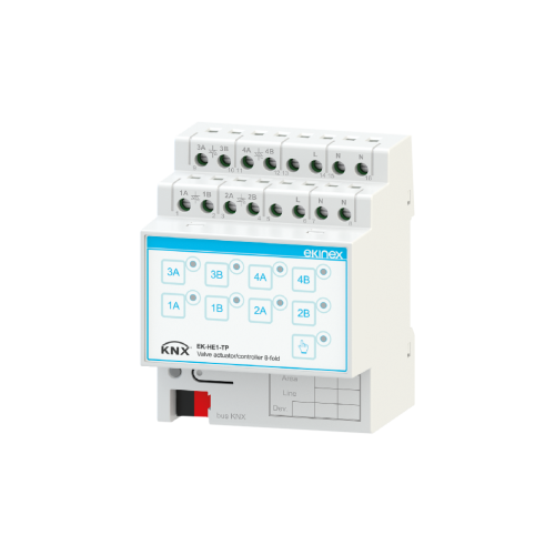 Привод / контроллер 8-кратный для привода электротермического клапана арт. EK-HE1-TP Продается только при предоставлении проекта