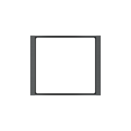 Боковая сторона квадратной пластиковой рамы - Огненно-белая арт. EK-FLQ-GAC Продается только при предоставлении проекта