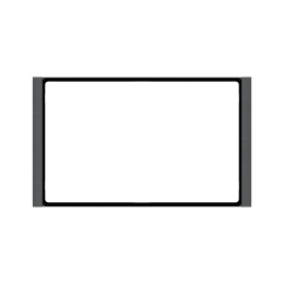 (Снято с производства) Прямоугольная рама FF Flank (80x135) Металл никель арт. EK-FLR-GBR Продается только при предоставлении проекта