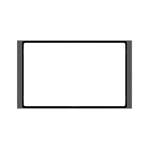 (Снято с производства) Прямоугольная рама FF Flank (80x135) Металл никель арт. EK-FLR-GBR Продается только при предоставлении проекта