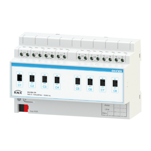 Релейный актуатор 8-канальный арт. EK-FB1-TP Продается только при предоставлении проекта